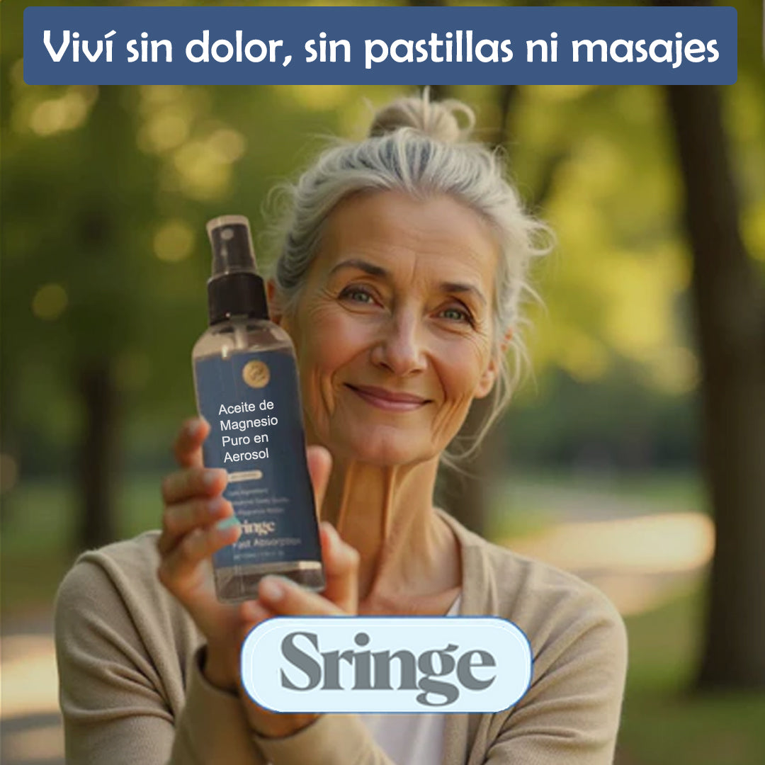 AUREORAN Sringe  | Spray Tópico de Magnesio