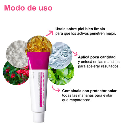 AUREORAN SEORA- SKIN CARE  | Crema iluminadora coreana